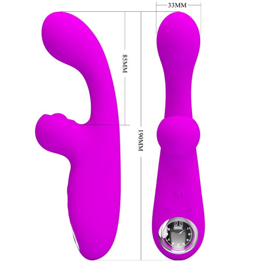 PRETTY LOVE - SKYLAR VIBRADOR ESTIMULADOR ROXO - Toys "n" Us