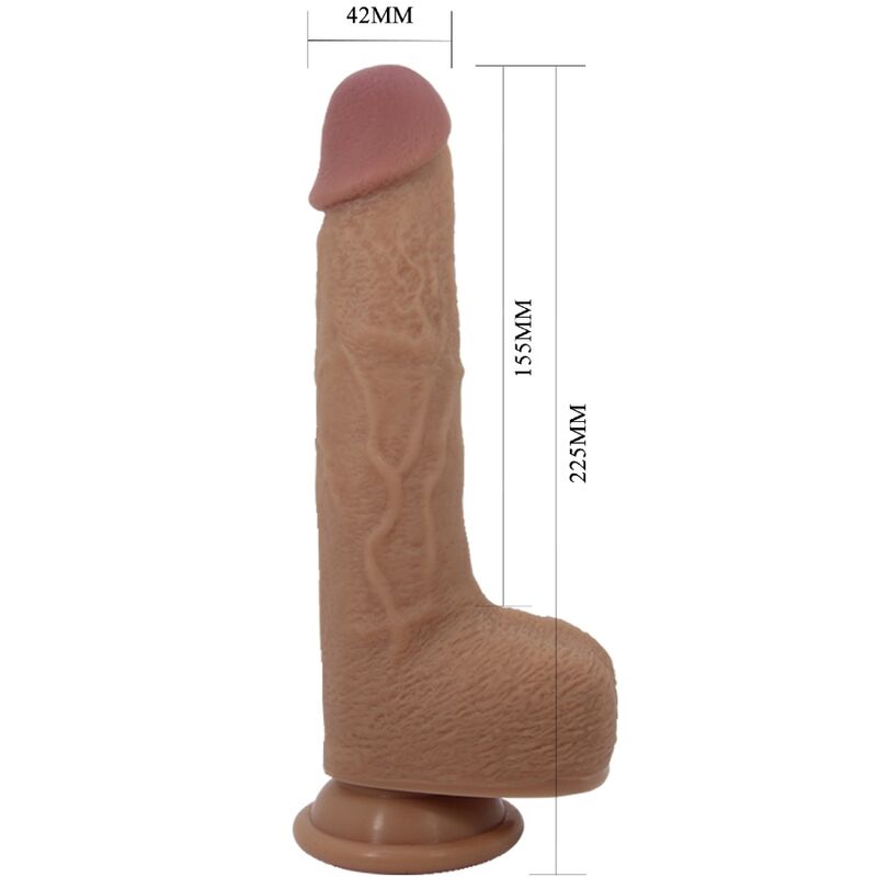 PRETTY LOVE - TOMMY REALISTIC DILDO VIBRATOR 22.5 CM - Toys "n" Us
