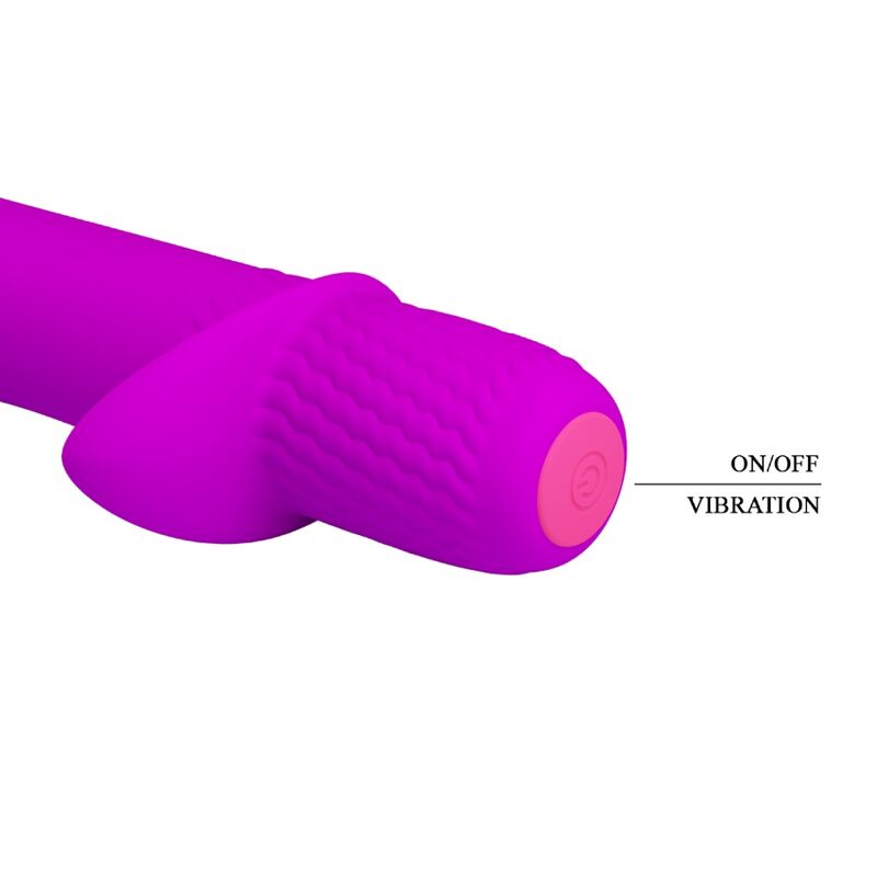 PRETTY LOVE - TROY PURPLE RECHARGEABLE VIBRATOR - Toys "n" Us