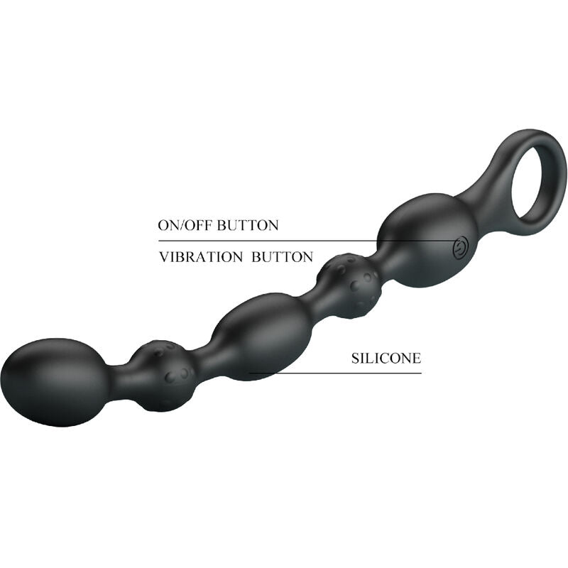 PRETTY LOVE - VAN ANAL BALLS 10 VIBRATIONS RECHARGEABLE SILICONE - Toys "n" Us