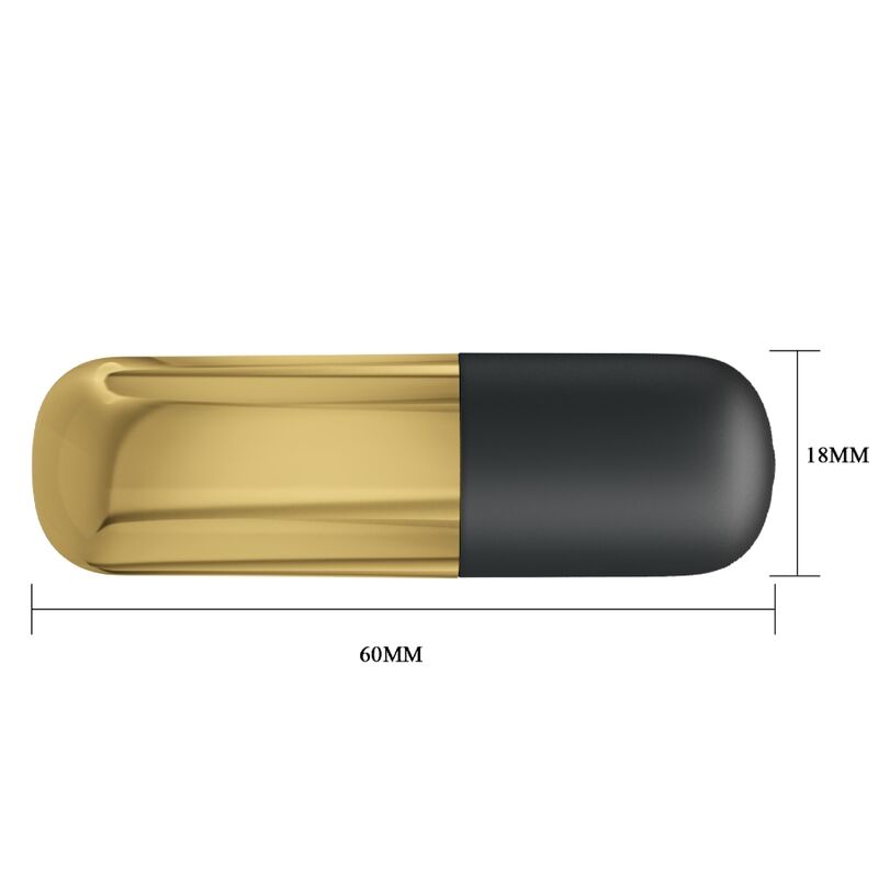 PRETTY LOVE - VIBRADOR BALA RECARREGVEL DOURADO - Toys "n" Us