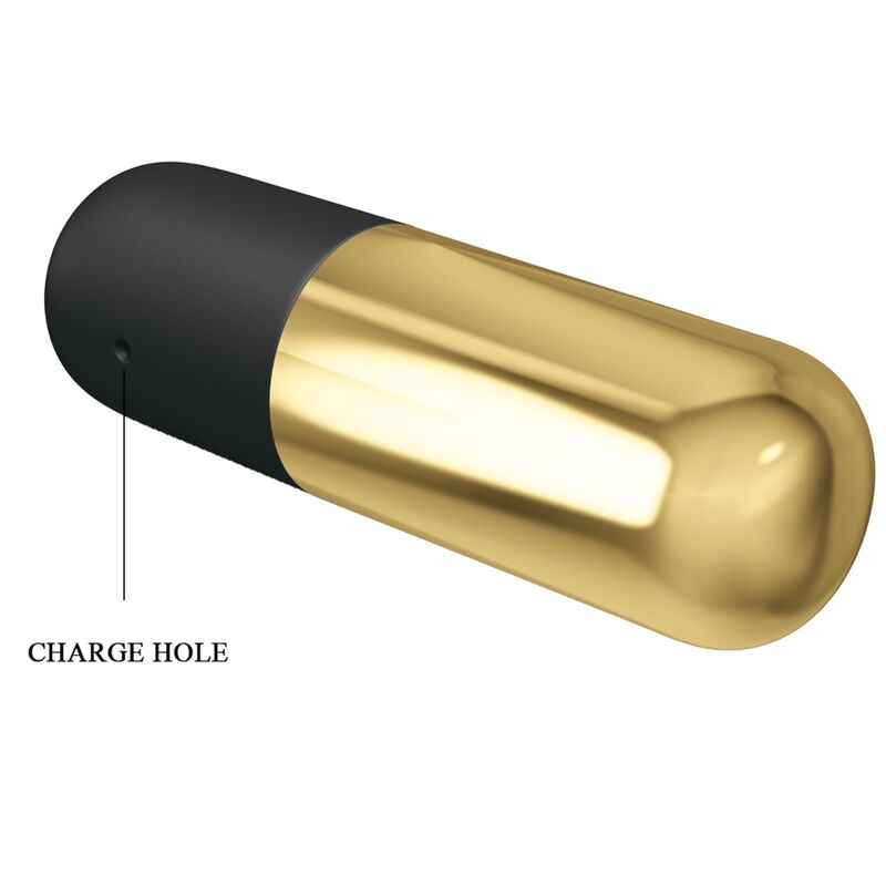 PRETTY LOVE - VIBRADOR BALA RECARREGVEL DOURADO - Toys "n" Us