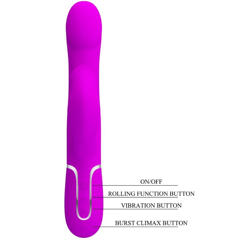 PRETTY LOVE - VIBRADOR COELHO PÉROLAS VIOLETA - Toys "n" Us
