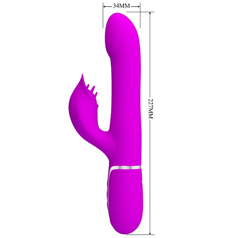 PRETTY LOVE - VIBRADOR COELHO PÉROLAS VIOLETA - Toys "n" Us