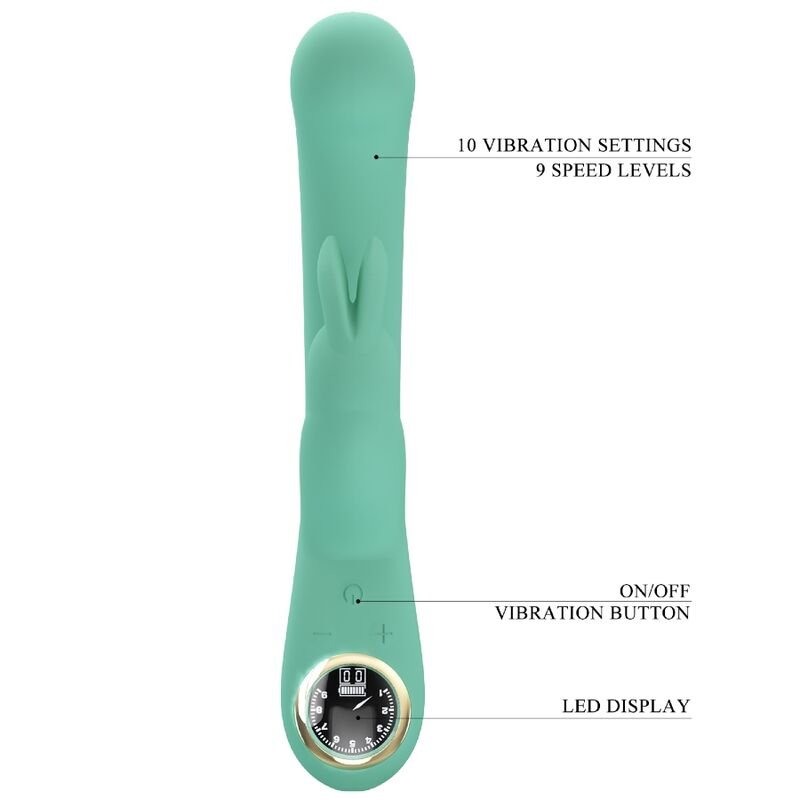 PRETTY LOVE - VIBRADOR DE COELHO LAMAR E PONTO G VERDE - Toys "n" Us