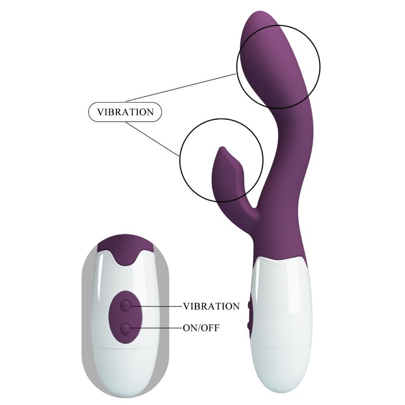 PRETTY LOVE - VIBRADOR G - SPOT BRILHANTE ROXO - Toys "n" Us