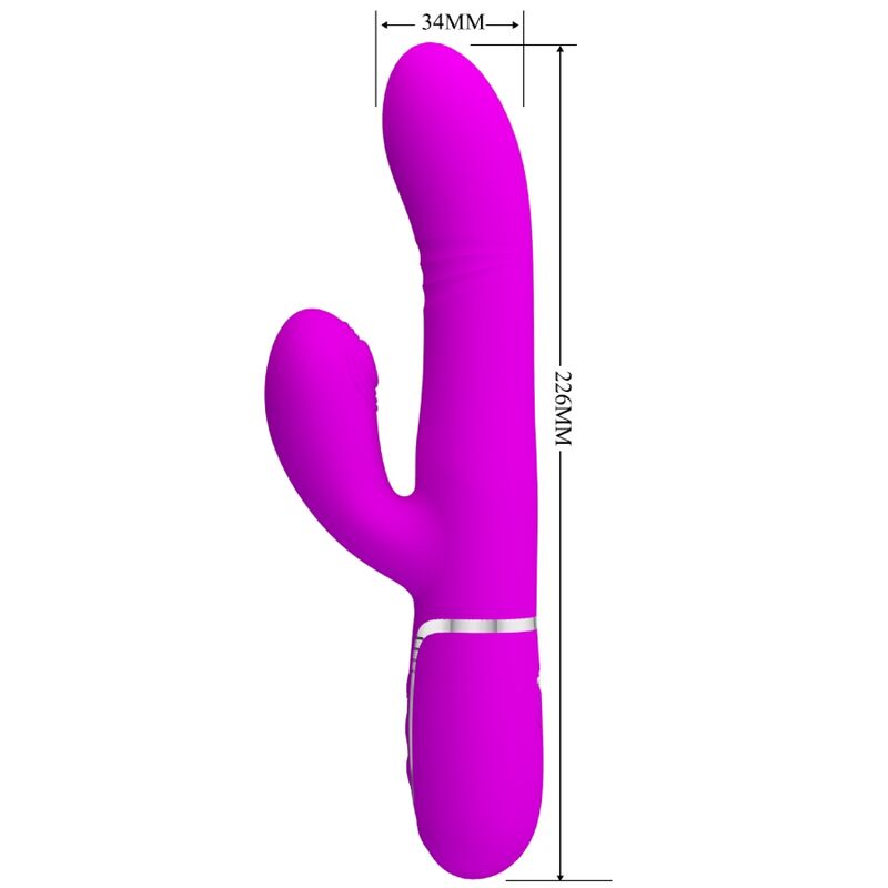 PRETTY LOVE - VIBRADOR MULTIFUNÇÃO G - SPOT FÚCSIA - Toys "n" Us