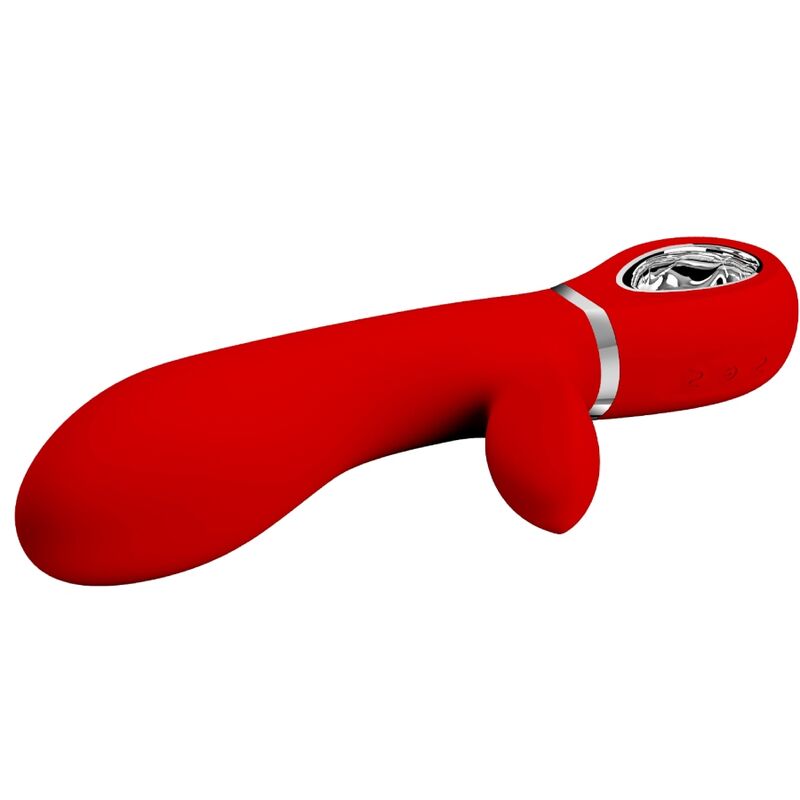 PRETTY LOVE - VIBRADOR MULTIFUNO G - SPOT THOMAS VERMELHO - Toys "n" Us