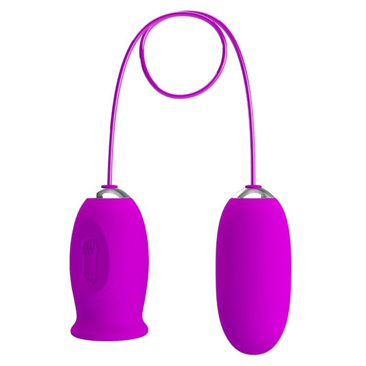 PRETTY LOVE - VIBRADOR RECARREGVEL DAISY DUAL EGG ROXO - Toys "n" Us