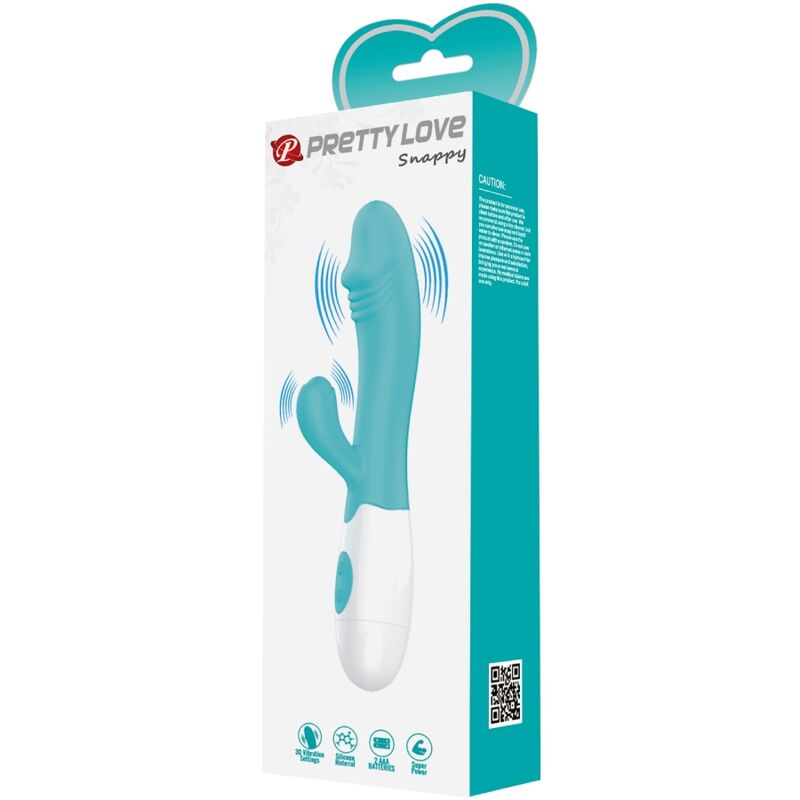 PRETTY LOVE - VIBRADOR SNAPPY G - SPOT AQUA VERDE - Toys "n" Us