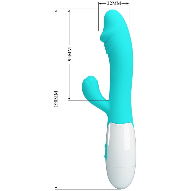 PRETTY LOVE - VIBRADOR SNAPPY G - SPOT AQUA VERDE - Toys "n" Us