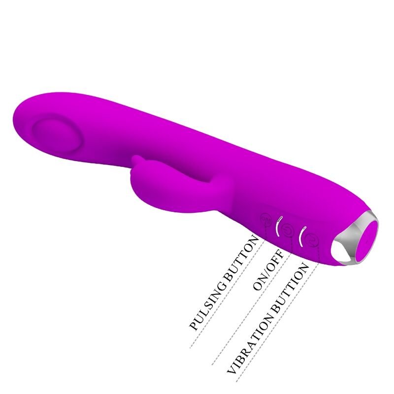 PRETTY LOVE - VIBRADOR SUCKER RECARREGVEL REGINA ROXO - Toys "n" Us