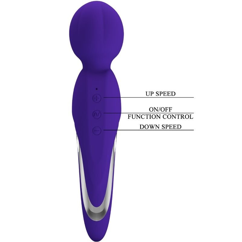 PRETTY LOVE - WALTER VIBRATOR WAND PURPLE - Toys "n" Us