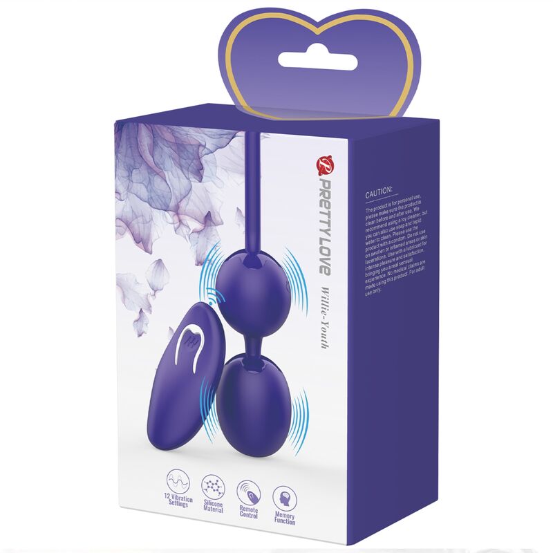 PRETTY LOVE - WILLIE YOUTH REMOTE CONTROL BALLS & VIOLET VIBRATION - Toys "n" Us