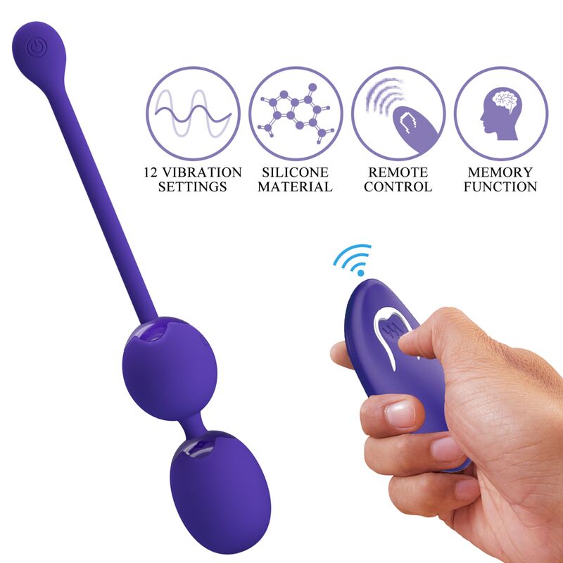 PRETTY LOVE - WILLIE YOUTH REMOTE CONTROL BALLS & VIOLET VIBRATION - Toys "n" Us