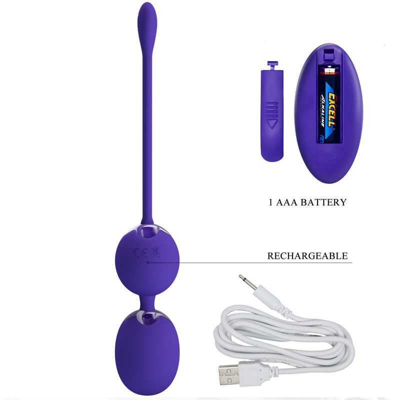 PRETTY LOVE - WILLIE YOUTH REMOTE CONTROL BALLS & VIOLET VIBRATION - Toys "n" Us