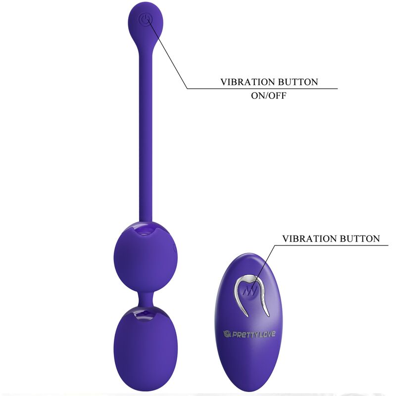 PRETTY LOVE - WILLIE YOUTH REMOTE CONTROL BALLS & VIOLET VIBRATION - Toys "n" Us