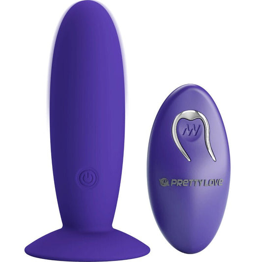 PRETTY LOVE - YOUTH PLUG ANAL VIBRATOR REMOTE CONTROL VIOLET - Toys "n" Us