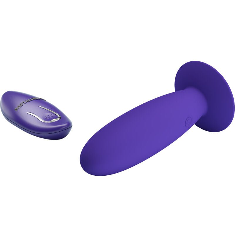 PRETTY LOVE - YOUTH PLUG ANAL VIBRATOR REMOTE CONTROL VIOLET - Toys "n" Us