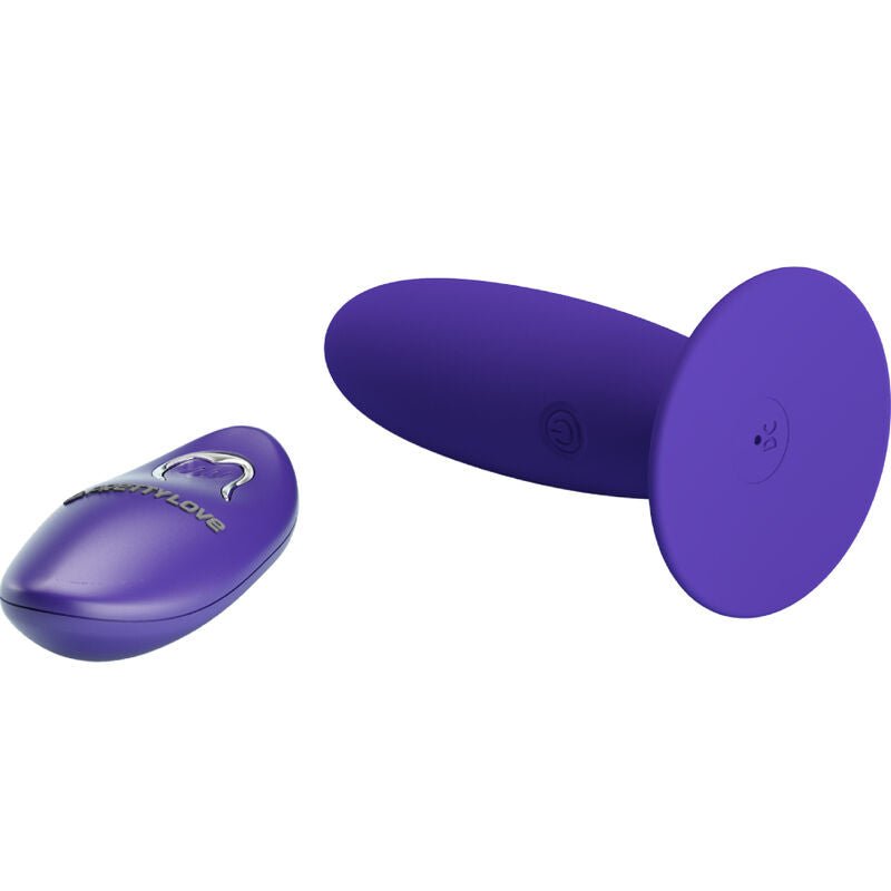 PRETTY LOVE - YOUTH PLUG ANAL VIBRATOR REMOTE CONTROL VIOLET - Toys "n" Us