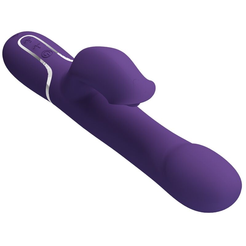 PRETTY LOVE - ZALIN VIBRADOR DE COELHO PÉROLAS 4 EM 1 ROXO - Toys "n" Us
