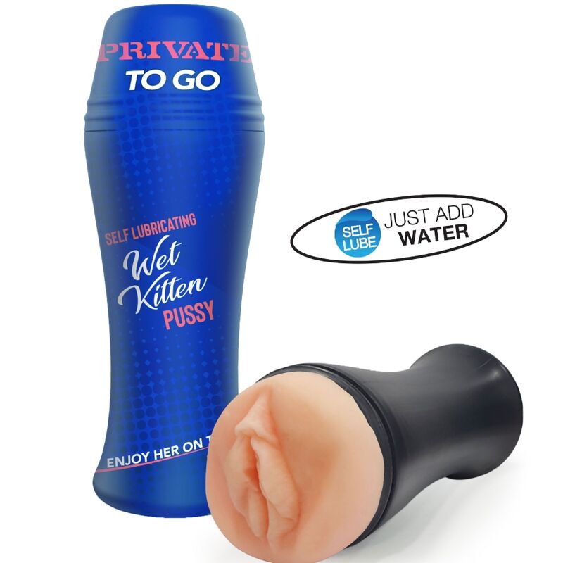 PRIVATE - MASTURBATOR WET KITTEN SELF LUBE TO GO - Toys "n" Us