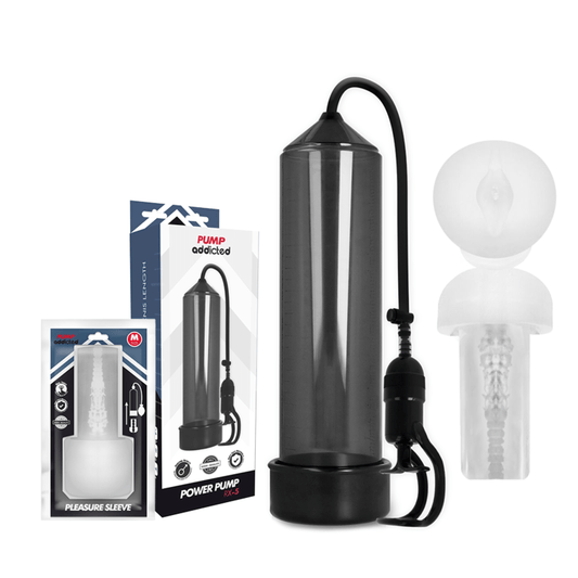 PUMP ADDICTED - RX5 BLACK WITH MASTURBATOR - Toys "n" Us