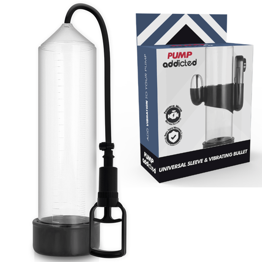 PUMP ADDICTED - RX7 TRANSPARENT VIBRATOR - Toys "n" Us