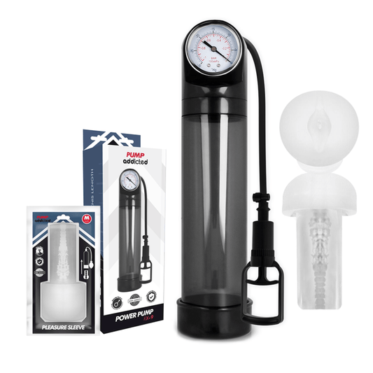PUMP ADDICTED - RX9 BLACK WITH MASTURBATOR - Toys "n" Us
