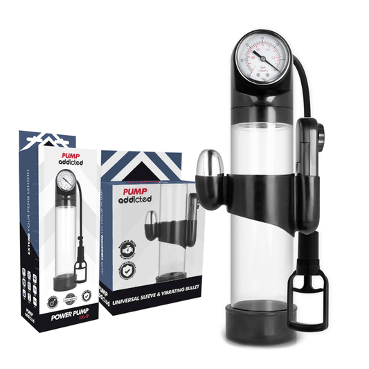 PUMP ADDICTED - RX9 TRANSPARENT VIBRATOR - Toys "n" Us