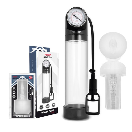 PUMP ADDICTED - RX9 TRANSPARENT WITH MASTURBATOR - Toys "n" Us