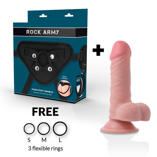 ROCKARMY - HARNESS + DUAL DENSITY PANZER 17 CM - O - 4.46 CM - Toys "n" Us