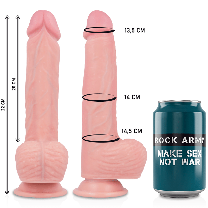 ROCKARMY - HARNESS + HAWK ROTATOR AND VIBRATOR 22 CM - O - 4.6 CM - Toys "n" Us