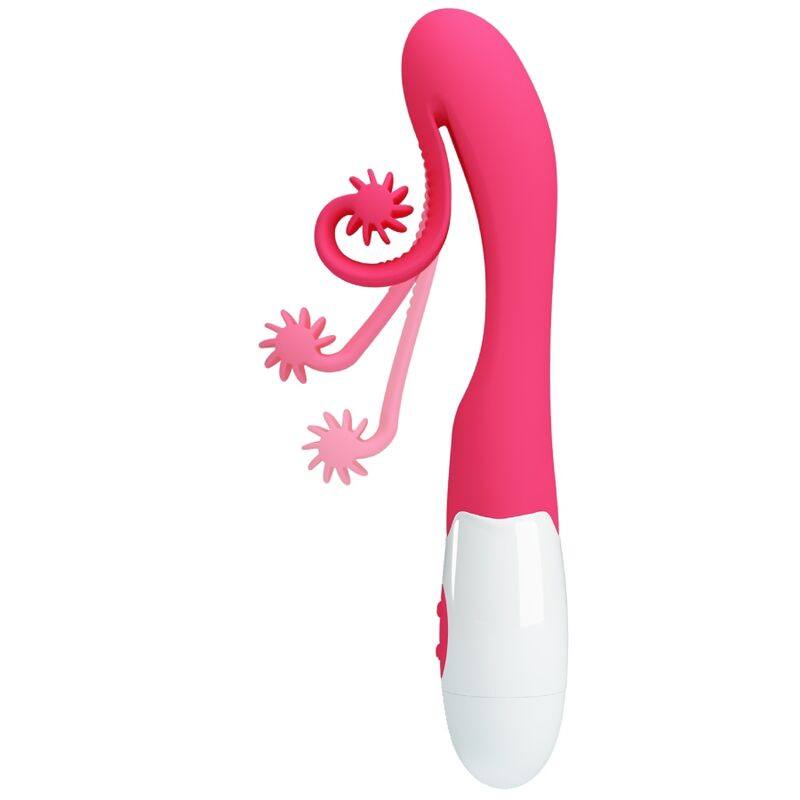 ROMANCE - PINK VIBRATOR AND STIMULATOR 30 SPEEDS - Toys "n" Us