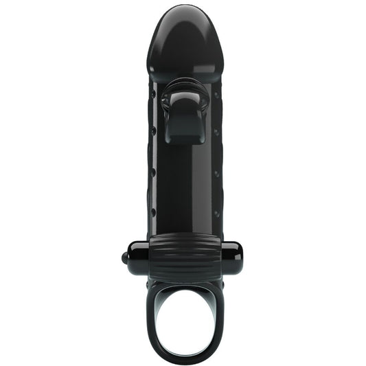 ROMANCE - VIBRATING PENIS SLEEVE BLACK - Toys "n" Us