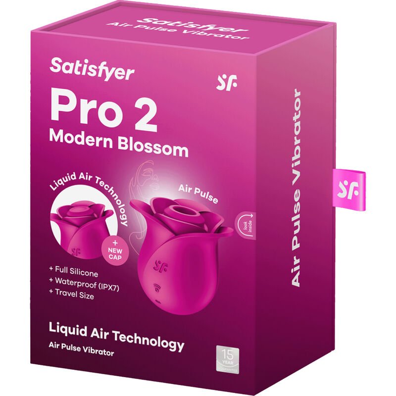 SATISFYER - AIR PULSE PRO 2 MODERN BLOSSOM VIBRATOR - Toys "n" Us