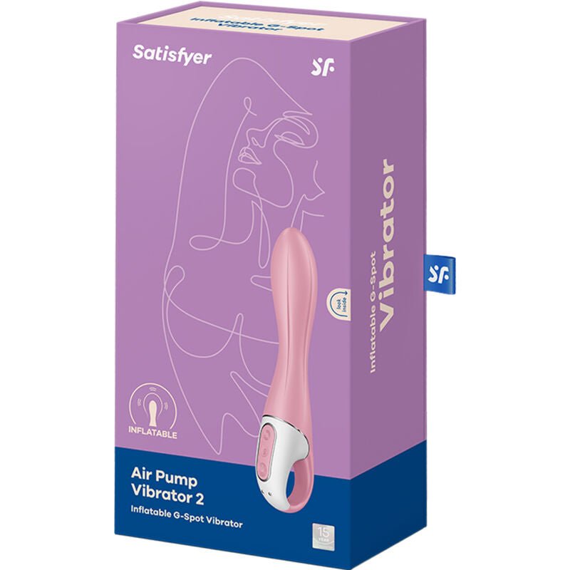SATISFYER - AIR PUMP VIBRATOR 2 PINK - Toys "n" Us