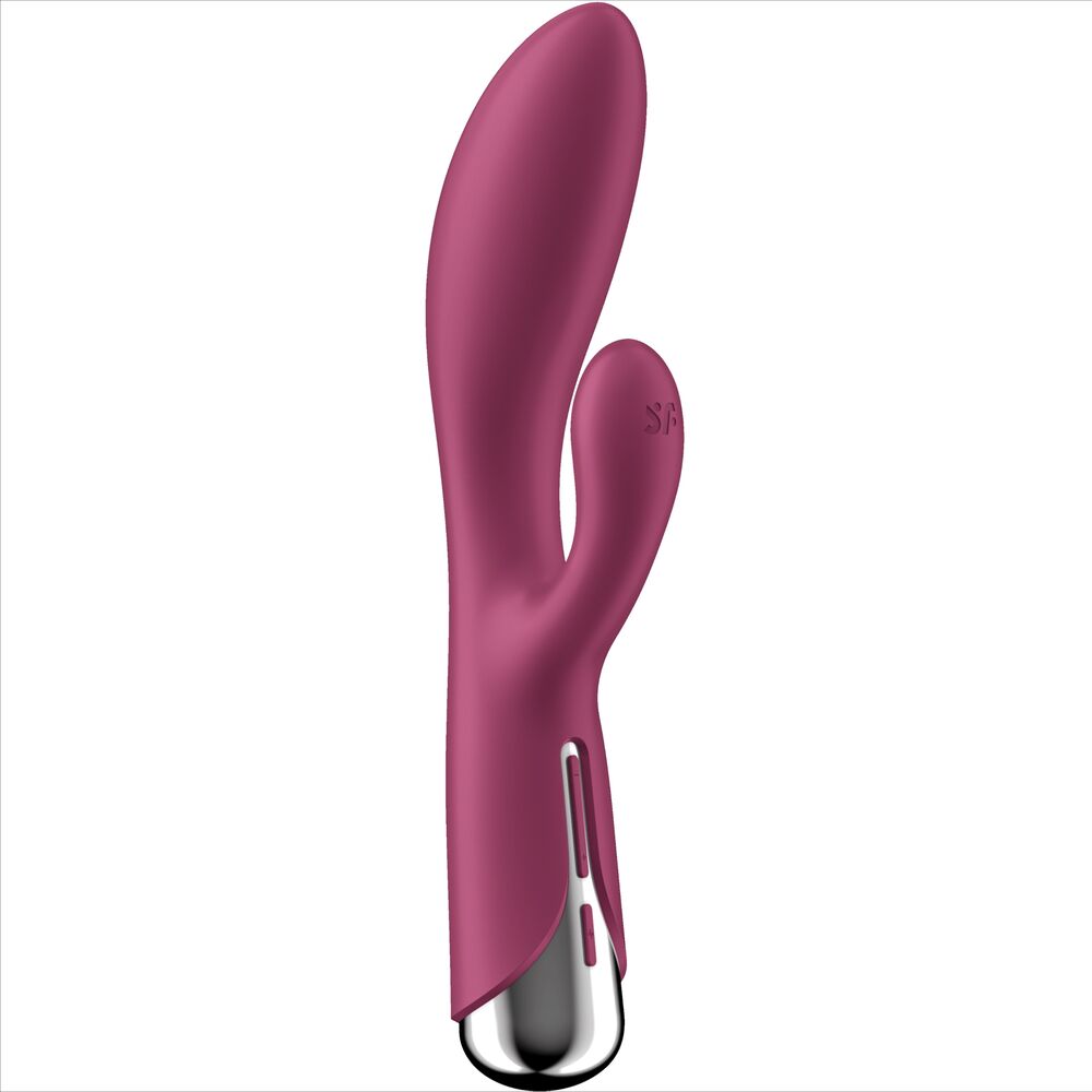 SATISFYER - COELHO GIRATÓRIO 1 CLITÓRIS E ESTIMULAO DE PONTO G VERMELHO - Toys "n" Us