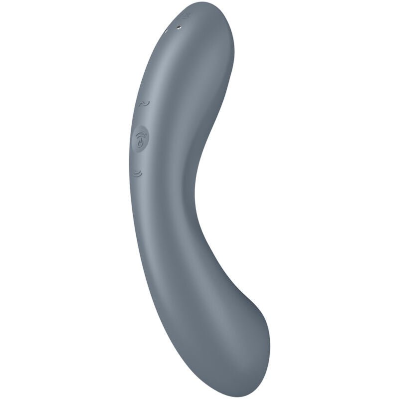 SATISFYER - CURVE TRINITY 1 AIR PULSE VIBRATION GREY - Toys "n" Us