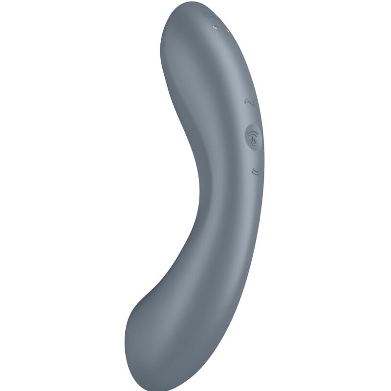 SATISFYER - CURVE TRINITY 1 AIR PULSE VIBRATION GREY - Toys "n" Us