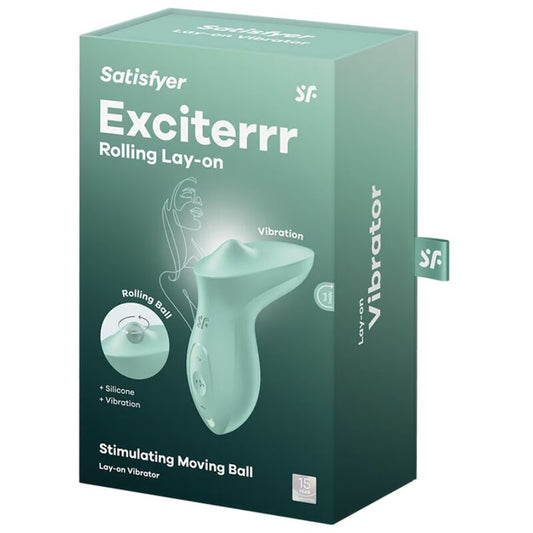 SATISFYER - EXCITERRR LAY - ON CLITORIS MINT VIBRATOR - Toys "n" Us
