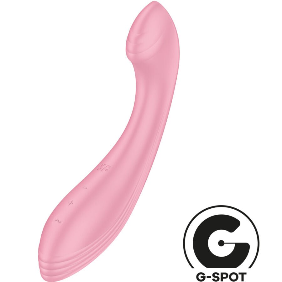 SATISFYER - G - FORCE ESTIMULADOR VIBRADOR G - SPOT ROSA - Toys "n" Us