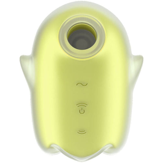 SATISFYER - GLOWING GHOST AIR PULSE & VIBRADOR AMARELO - Toys "n" Us