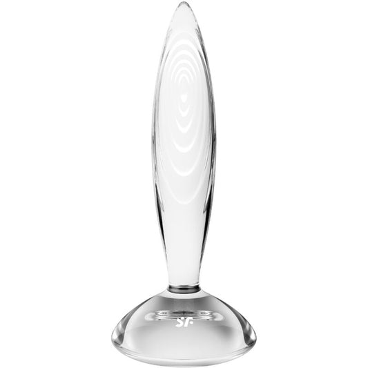 SATISFYER - PLUG ANAL DE CRISTAL ESPUMANTE - Toys "n" Us