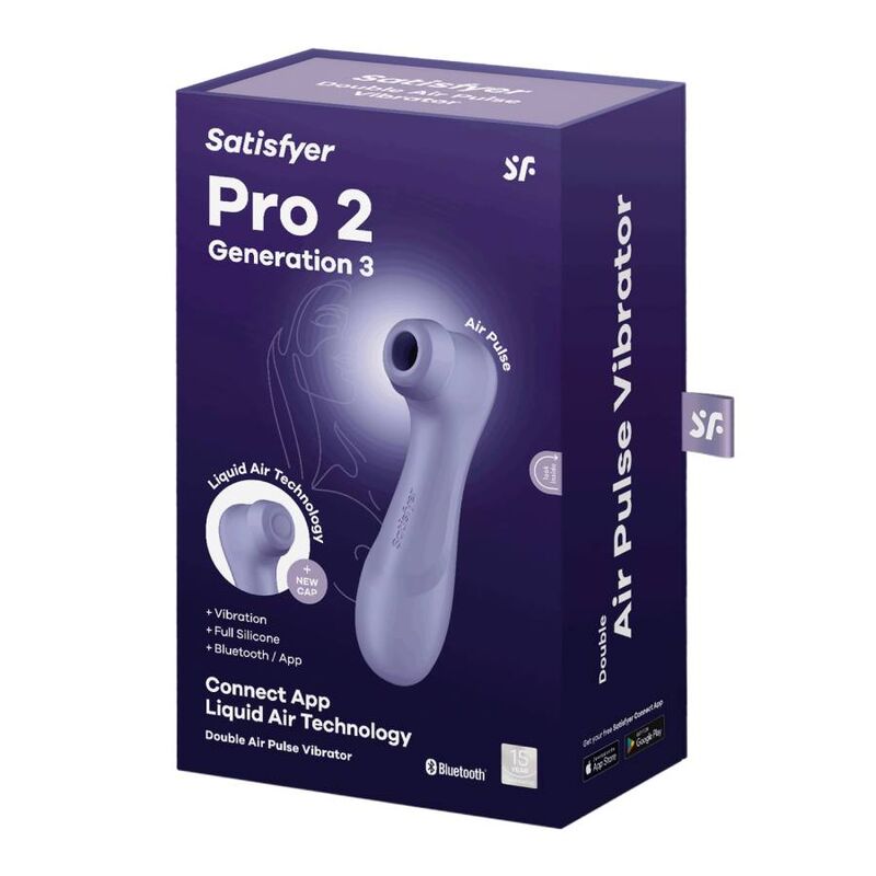 SATISFYER - PRO 2 GENERACIÓN 3 LILAC BLUETOOTH & APP - Toys "n" Us