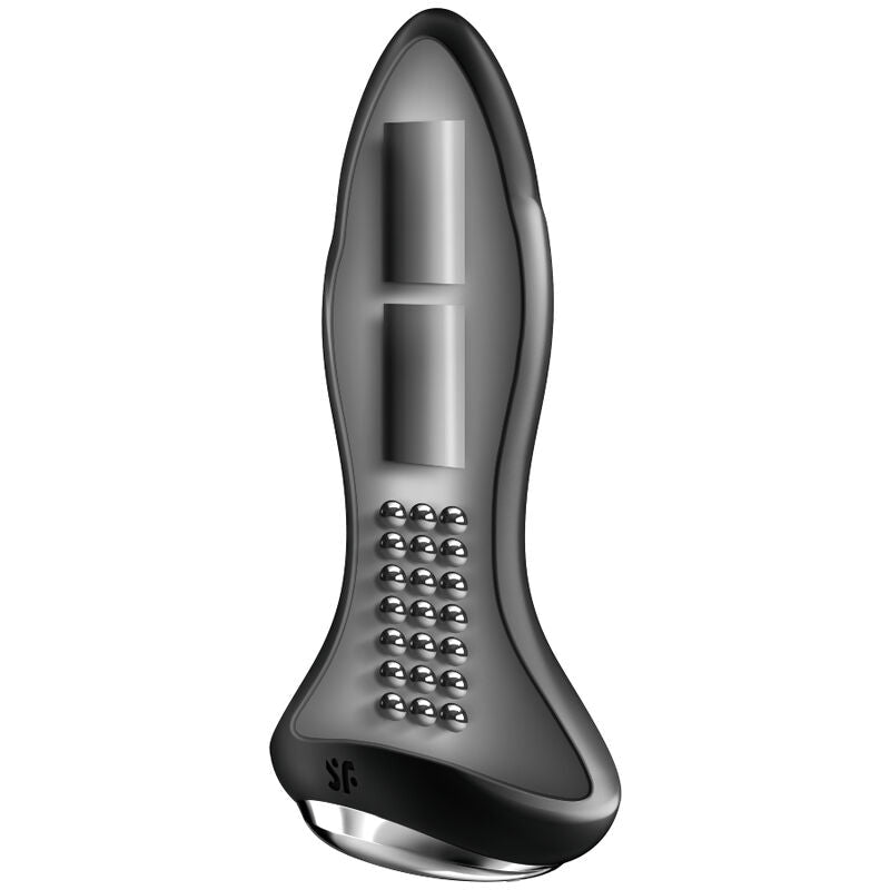 SATISFYER - ROTATOR PLUG 1+ VIBRATING PLUG APP BLACK - Toys "n" Us