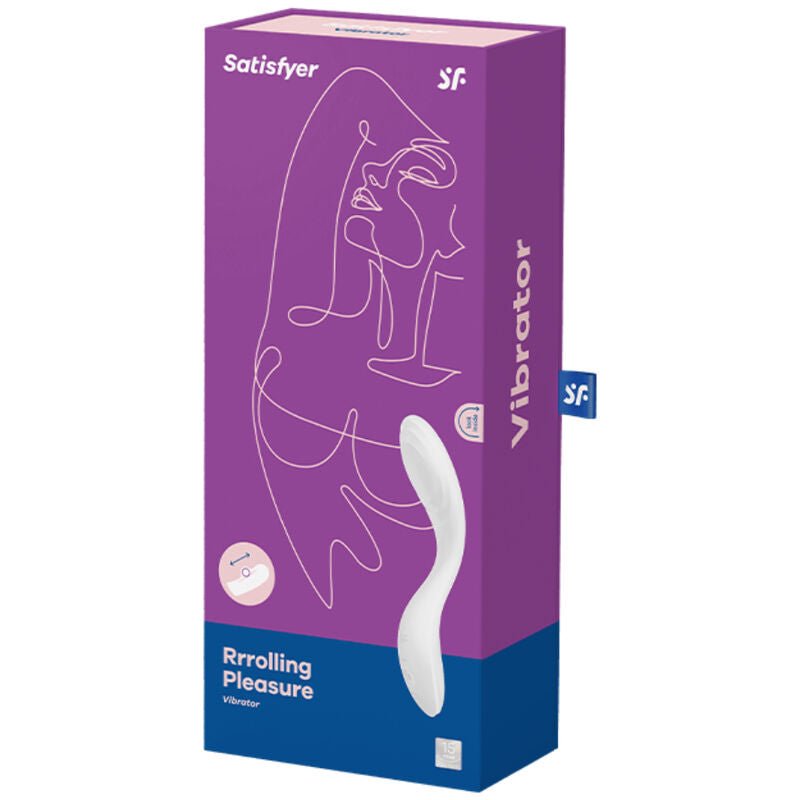 SATISFYER - RRROLLING PLEASURE GSPOT VIBRATOR WHITE - Toys "n" Us
