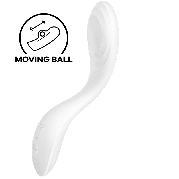 SATISFYER - RRROLLING PLEASURE GSPOT VIBRATOR WHITE - Toys "n" Us