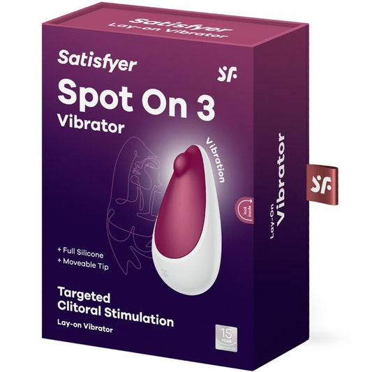 SATISFYER - SPOT ON 3 CLITORIS STIMULATOR BERRY - Toys "n" Us