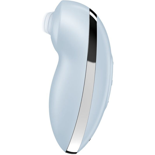SATISFYER - TAP & CLIMAX 2 VIBRATOR & STIMULATOR BLUE - Toys "n" Us